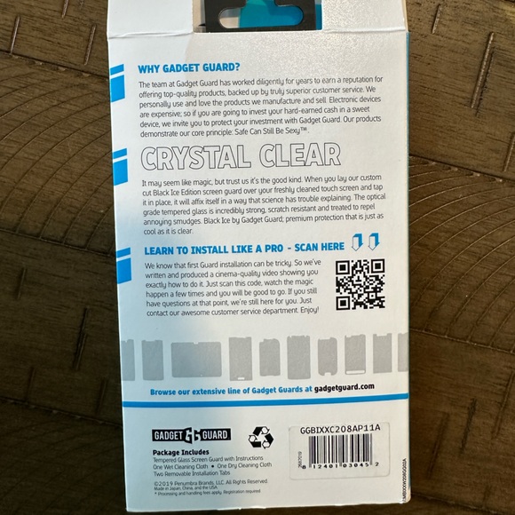 🆕 GADGET GUARD | x2 Tempered Glass Display Guard | iPhone XS Max/ 11 Pro Max 📲 - Picture 5 of 9